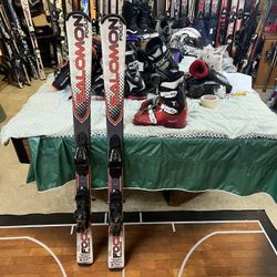 Salomon Ski Package With Boots And Bindings 