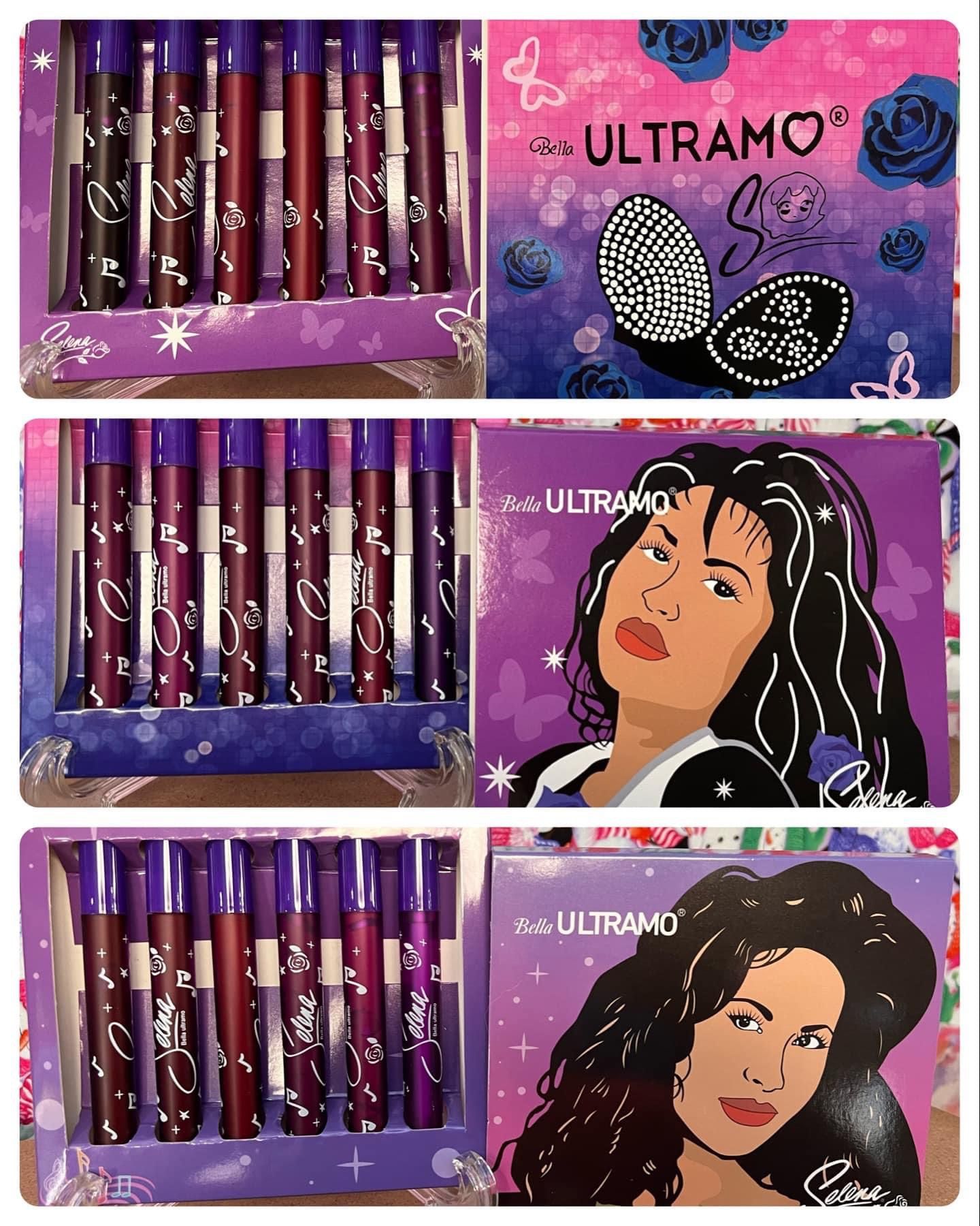 New Bella Ultramo Selena Lip Glosses Set Of 6