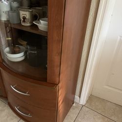 Cabinet And Items $148