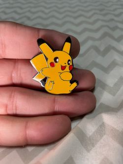 Pokemon Pikachu Enamel Pin Cute sliding