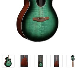 Ibanez AEG70 Acoustic Electric Guitar Emerald Burst