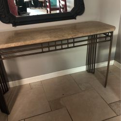 Granite Console Table 