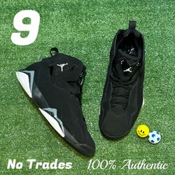 Size 9 Air Jordan True Flight “Black/Cool Grey” 🐜