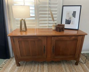 Vintage Wooden Credenza / Buffet / Storage Cabinet