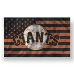 SF Giants USA Flag