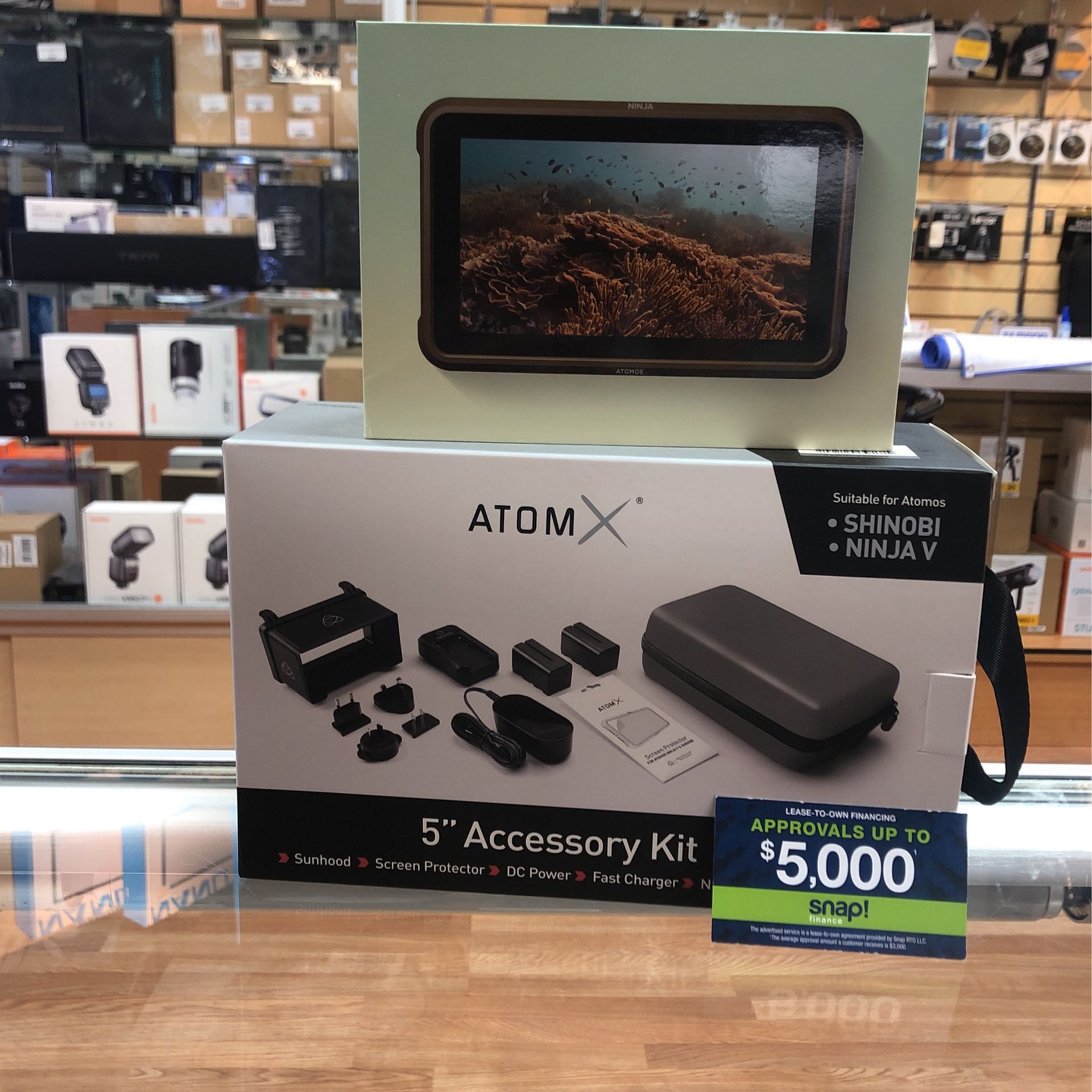 Atomos Ninja V 5” Monitor With Accessory Kit 