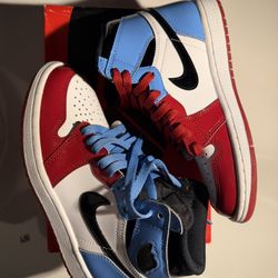 Air Jordan 1 High OG Fearless  (Size 5Y) – Clean + Extras – PRICE NEGOTIABLE