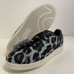 Adidas Stan Smith Leopard Print Skytint Black Blue GY8797 Men’s 7 8.5W NWOB