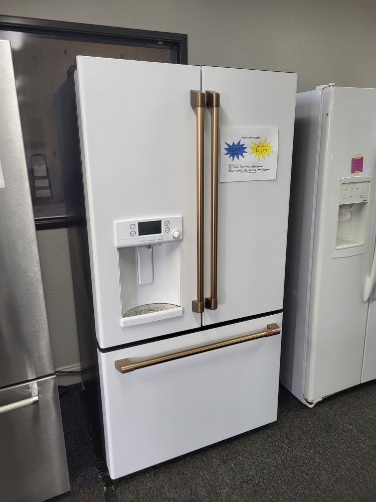 ☀️End Of Summer Sale! GE Café French Door Refrigerator - Warranty Included