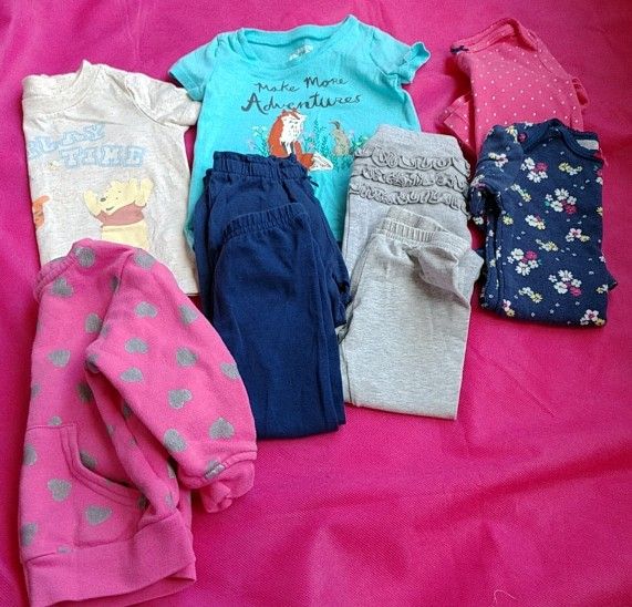 Girls 9-12 Months Assortment Of Clothing