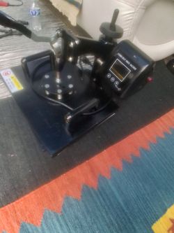 Combo heat press machine