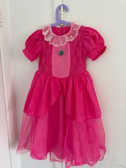 Girls Pink Princess Costume Dress