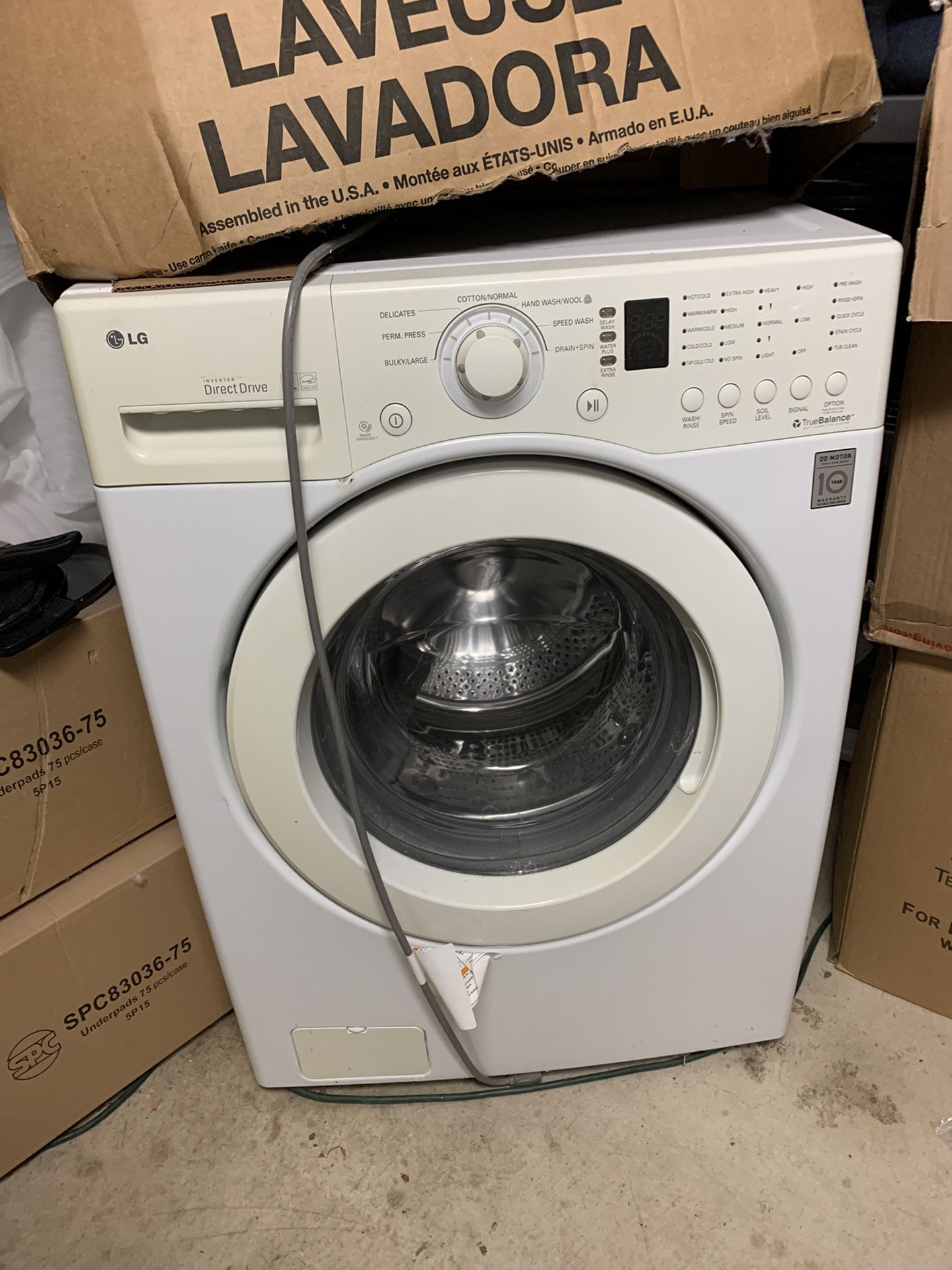 LG washer machine
