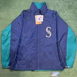 Vintage 2000s Seattle Mariners windbreaker jacket