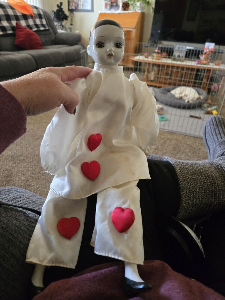 Vintage porcelain doll 