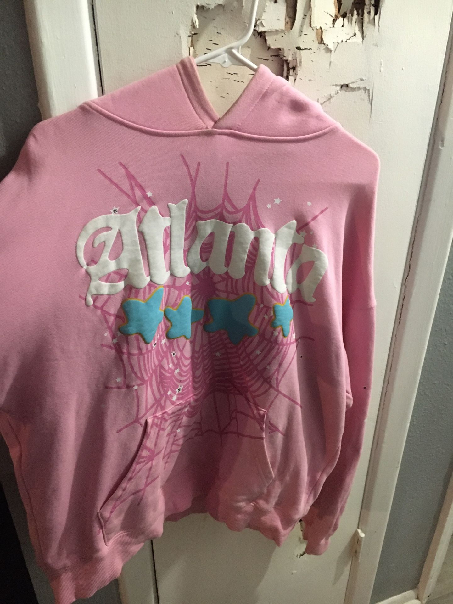 Pink Atlanta Spider Hoodie 
