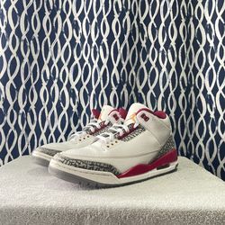 Jordan 3 ‘Cardinal’ Size 10