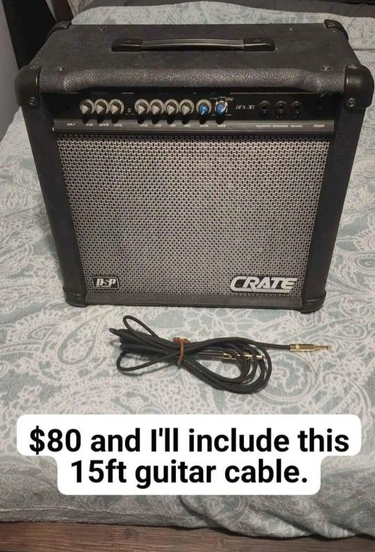 Crate Gfx30 Guitar Amplifier for Sale in Asheboro, NC OfferUp