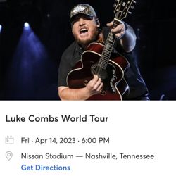 Luke Combs tickets In Nashville 4/14