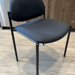 Blue Black Chair