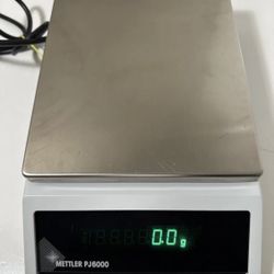 Mettler Pj6000 TYPE PJ 6000 Max Precision Digital Scale TESTED Working 