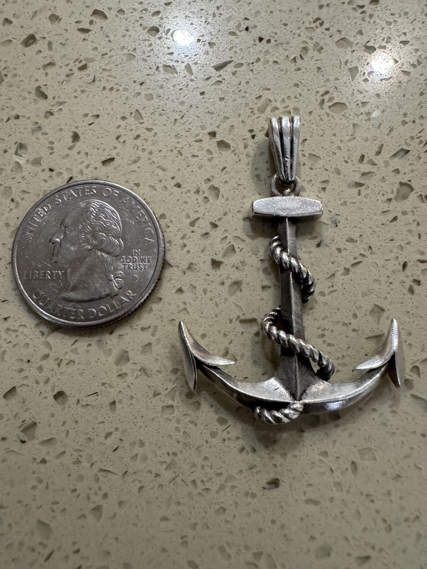 .925 Silver Anchor