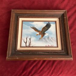 Eagle Painting By W. Amadio  