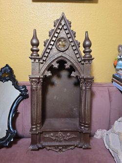 Replica Gothic Revival Wall Mounted Alter