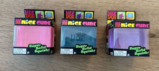 NeeDoh Nice Cube Stress Ball Fidget Toy Brand New In Box - USA