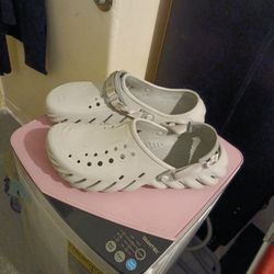 Crocs Men's Size 16! Lite Grey &Stylish+Comfort 