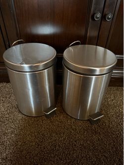 Two Mini Trash Cans SELLING TOGETHER!