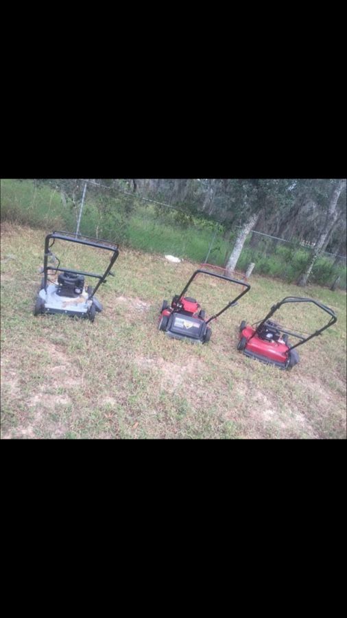 Lawn mowers