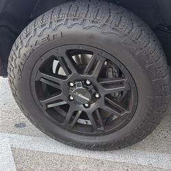 Tundra tires and wheels - truck NOT for sale—