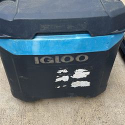 Igloo Cooler with Wheels 