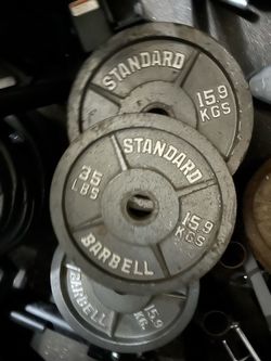 Pair of 35lbs plates