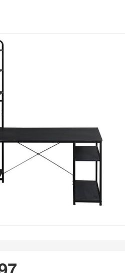 Desk With Shelf