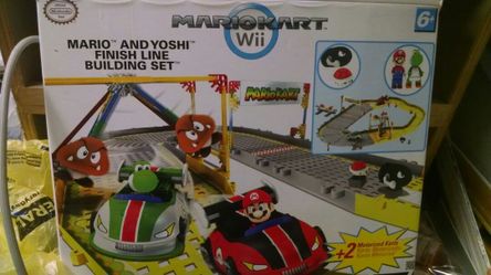 Mario kart Wii racing building set