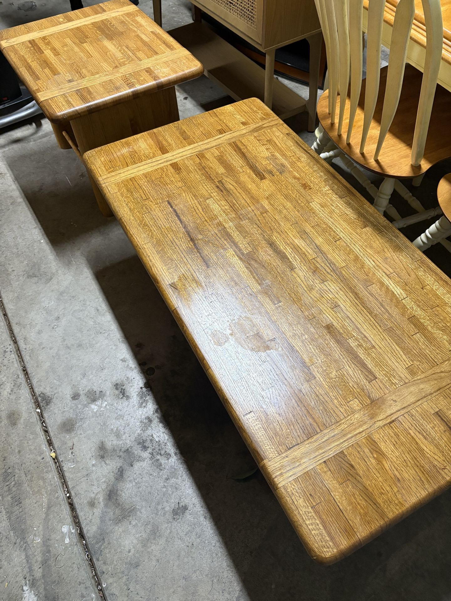 Coffee Table And End Table