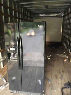 Hey guys I have a very nice whirlpool side by side refrigerator absolutely no wrong with it asking 450 with delivery