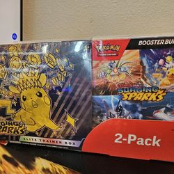 Surging Sparks ETB Booster Bundle