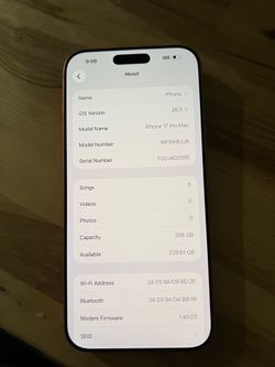 iphome 17 pro mac