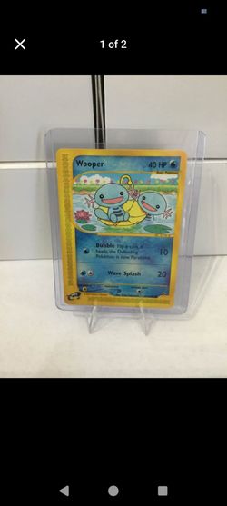 Wooper Pokémon Aquapolis