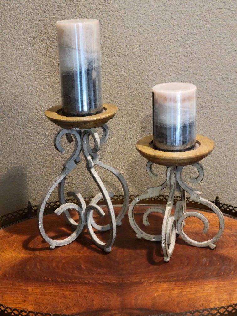 Farmhouse Candle Holders Pier1