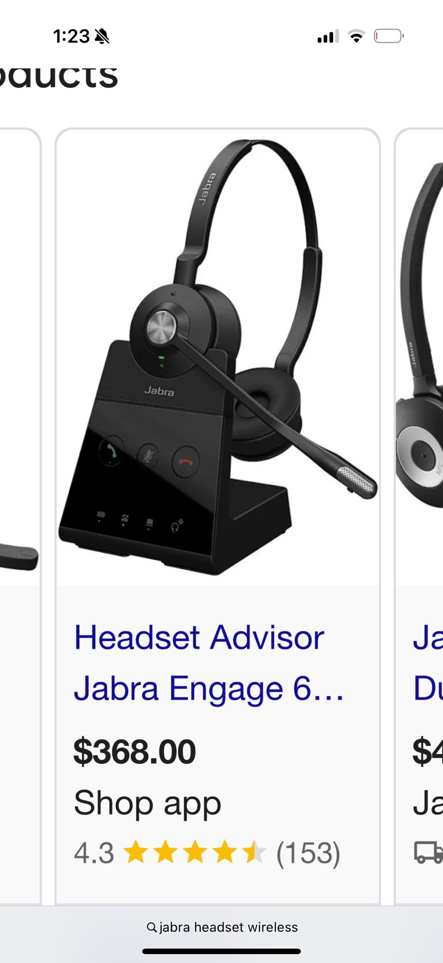 Work Wireless Headset