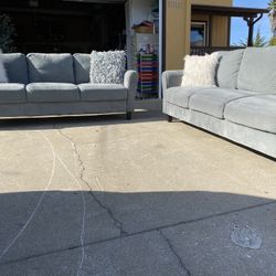 Gray Couch Set $650
