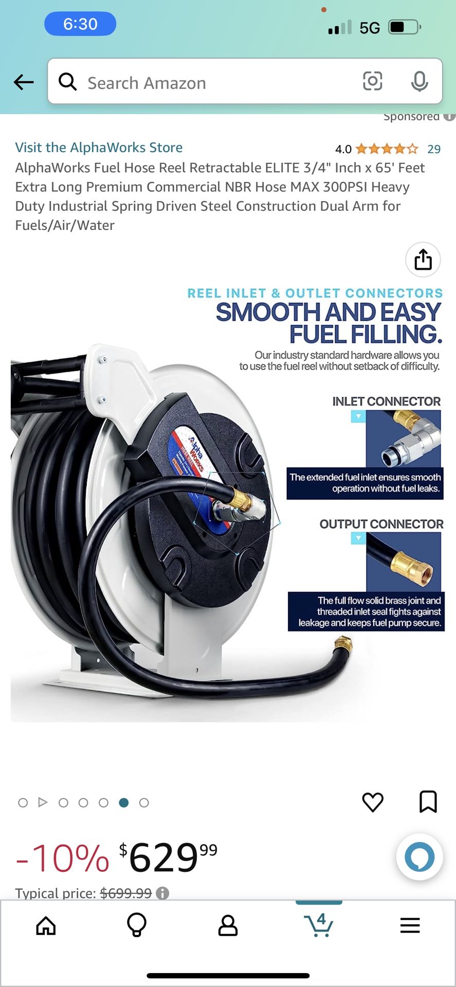 Fuel Hose Reel