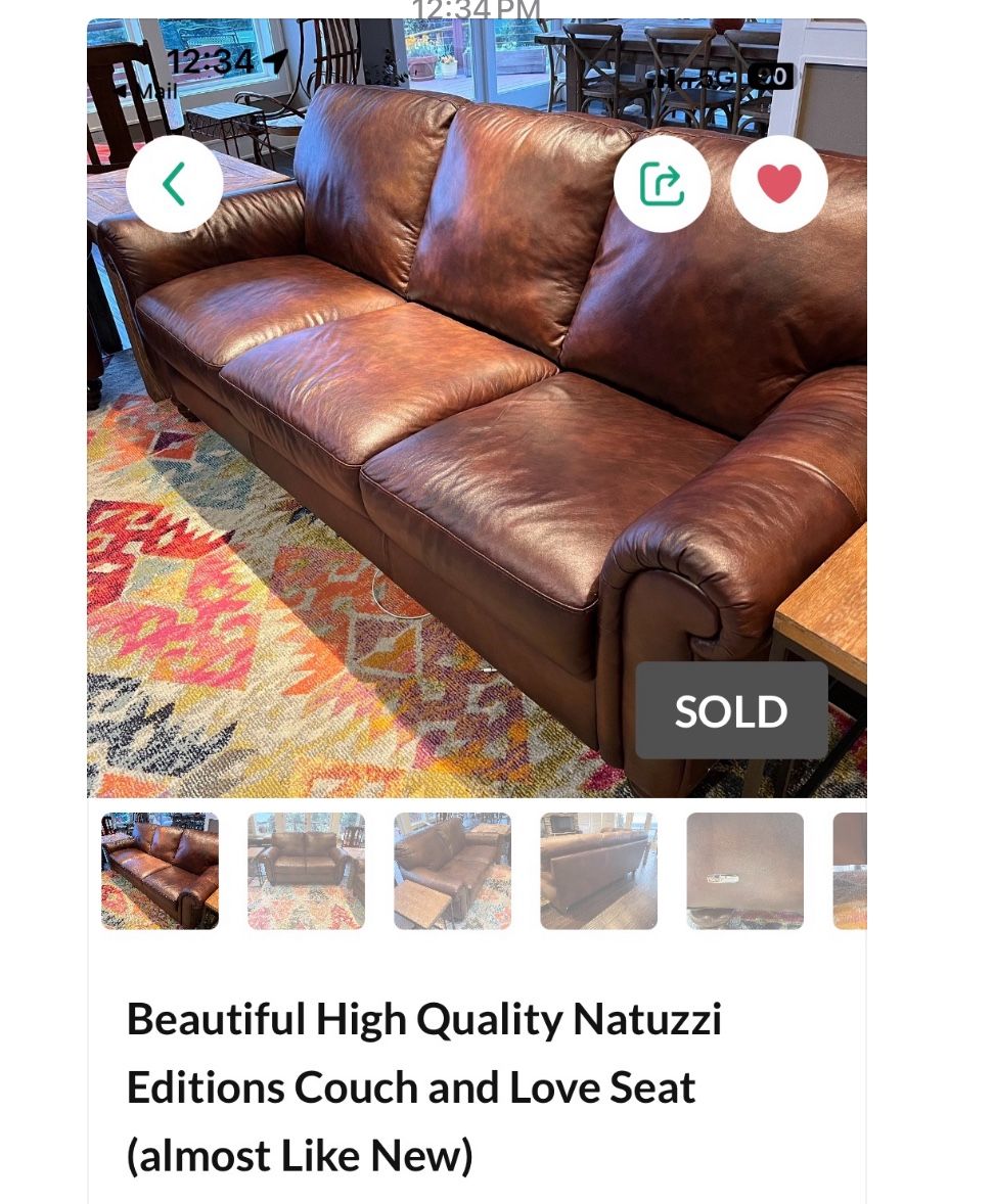 Couch & Loveseat 