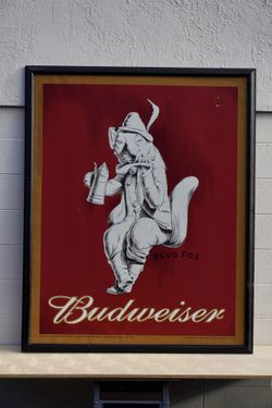 HUGE Budweiser Poster for Sale in Seattle, WA - OfferUp