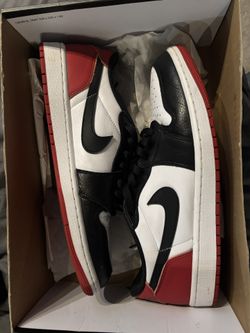 Jordan 1 Low Red And White