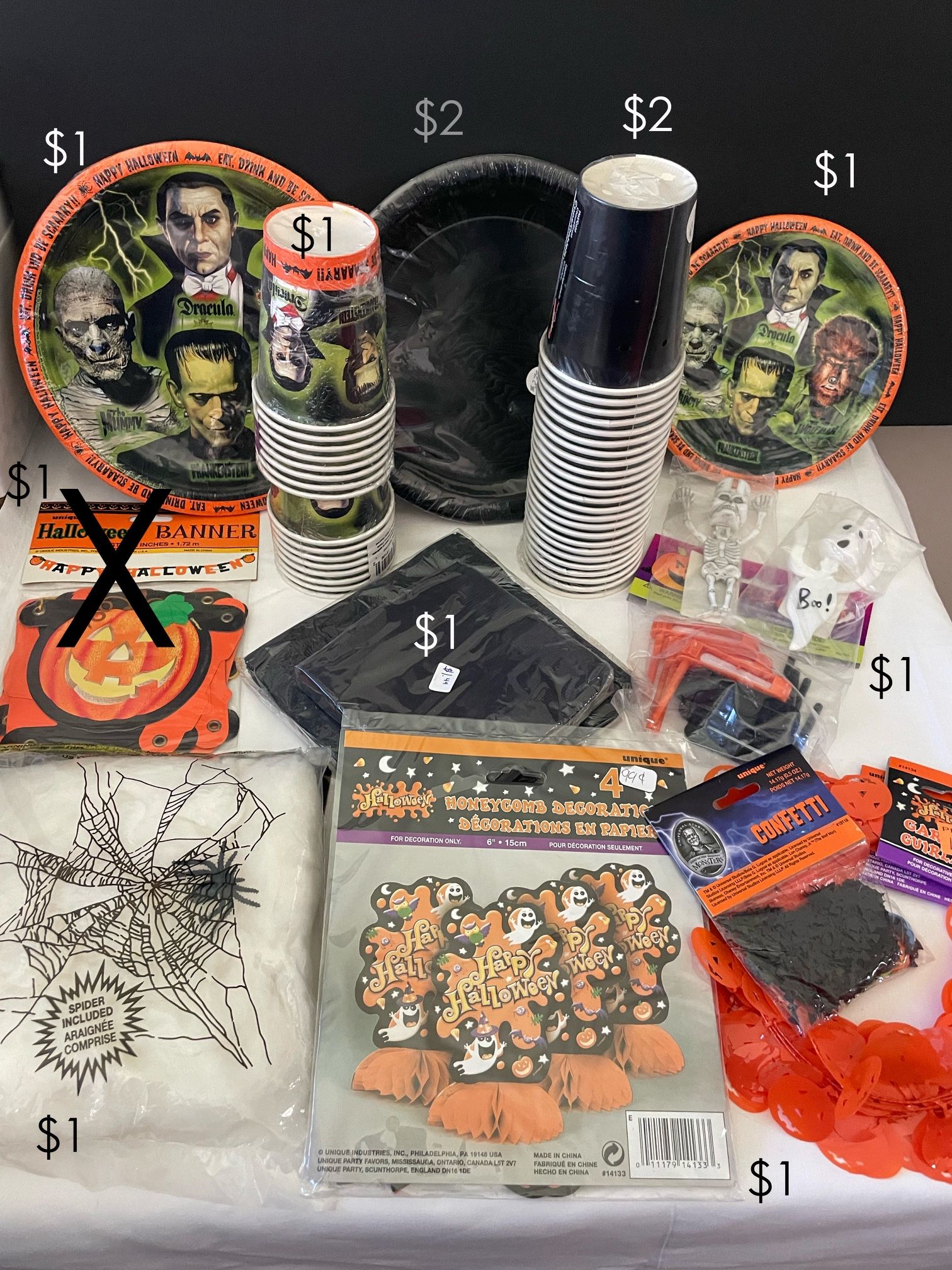 Halloween Party Supplies- CLEARANCE